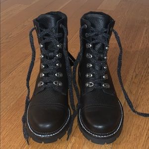 Frye Samantha Hiker Boots